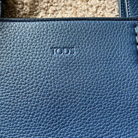 Tod’s Gommino Tote Blue. EUC - Picture 2 of 10
